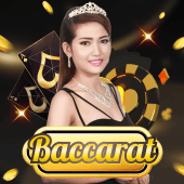 Baccarat A live casino table icon